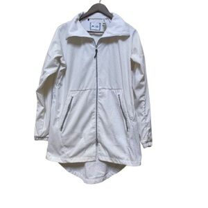 Adidas X Reigning Champ Women's White Bonding Jacket Large